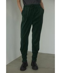 BLACK BY MOUSSY/hem button velour pants/505401527