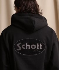 Schott/WEB LIMITED/HOODED SWEAT OVAL CHENILLE LOGO/オーバル ロゴ パーカー /505401601