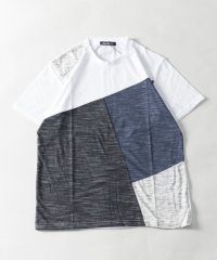 Nylaus select/配色切り替え 半袖Tシャツ/505400478