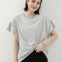 miniministore/ショルダータックTシャツ レディース半袖/505401652