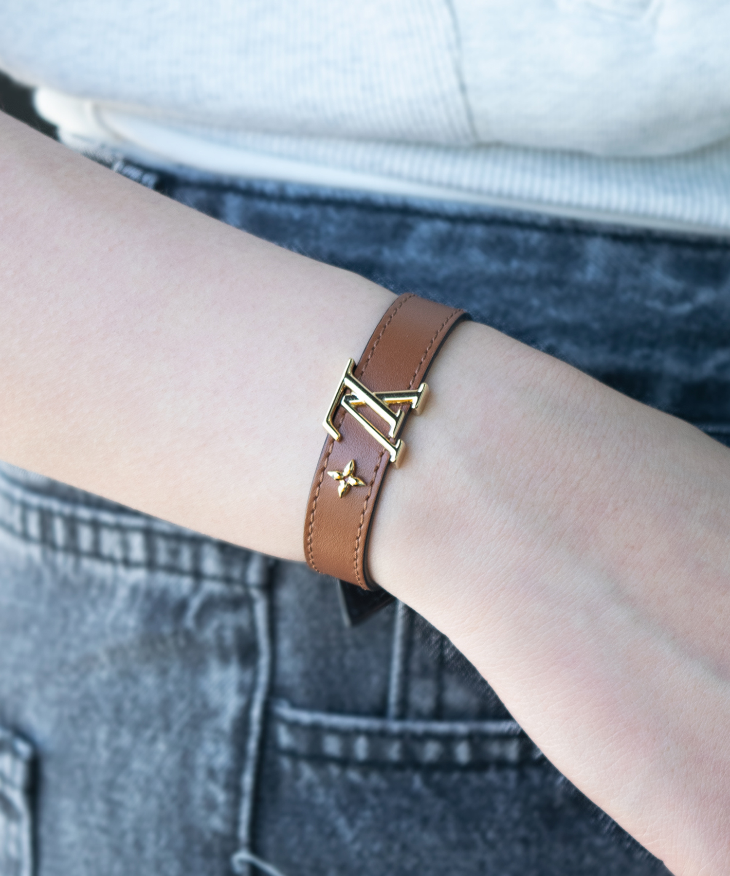 【超ポイントバック祭】 LOUIS ブレスレット アイコニック LV ルイヴィトン VUITTON アクセサリー