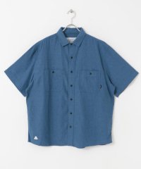 URBAN RESEARCH Sonny Label/POLeR　EMB CHAMBRAY SHORT－SLEEVE SHIRTS/505402891