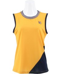 FILA（ZETT Ladies）/【テニス】アシンメトリ― 切替ノースリーブTシャツ スポーツウェア レディース/505153345