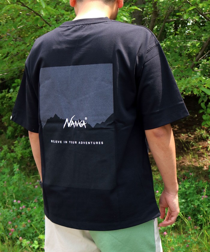 NANGA × Grand PARK/ナンガ×グランドパーク別注バックプリントTシャツ NANGA × Grand PARK/ナンガ×グランドパーク別注バックプリントT