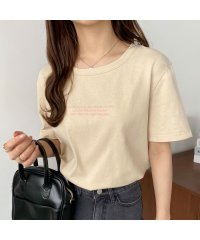 callautia/callautia　レタリングロゴTシャツ/505395300