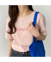 callautia/callautia　レタリングロゴTシャツ/505395300