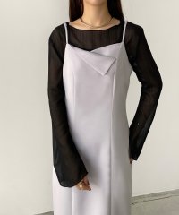 callautia/カラウティア callautia callautia 折り返しデザインキャミワンピース/505395305