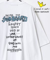 LAZAR/【Lazar】MARK GONZALES /マークゴンザレス オーバーサイズ ストリート バックプリント 半袖Tシャツ メンズ カジュアル トップス/505402665