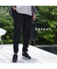 Liliane Burty/【Sprout.】マットサテン　オールゴムパンツ［セットアップ可］/505375203