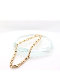 Gems by K/ジェムズ バイ ケー Gems by K K18地金 スカルチェーンブレスレット（18cm）/505404121