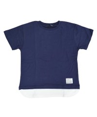 CLARAH　kids/キッズ Tシャツ レイヤード 半袖 重ね着風 男の子 女の子 子供服 トップス ティーシャツ カジュアル シンプル ストリート ジュニア おしゃれ 可愛い 11/505404935