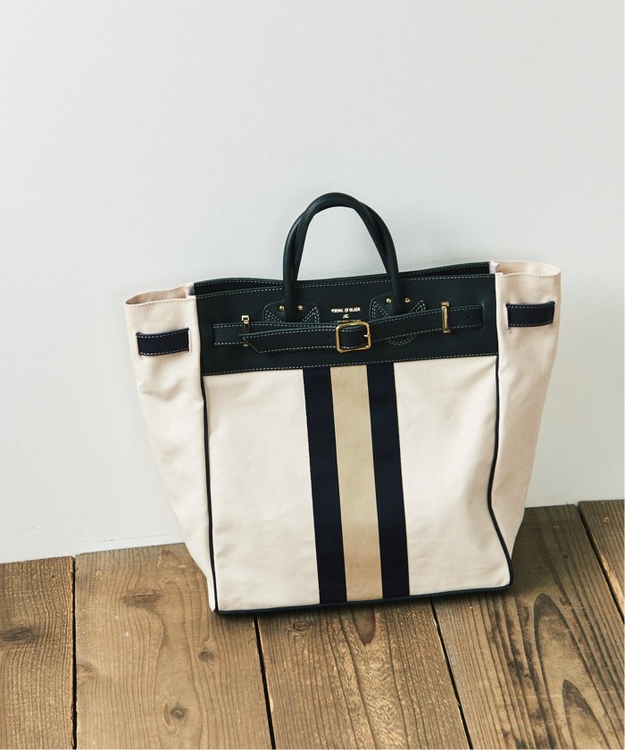 YOUNG&OLSEN/ヤングアンドオルセン】別注ラインテープ TOTE(505410178 ...