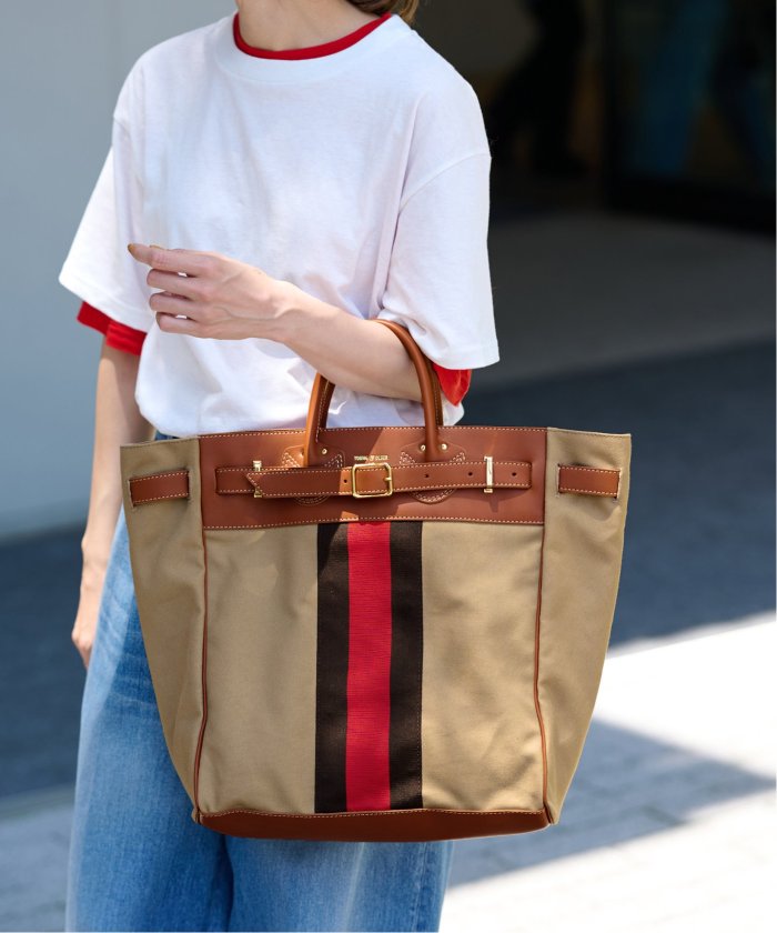 YOUNG&OLSEN/ヤングアンドオルセン】別注ラインテープ TOTE(505410178