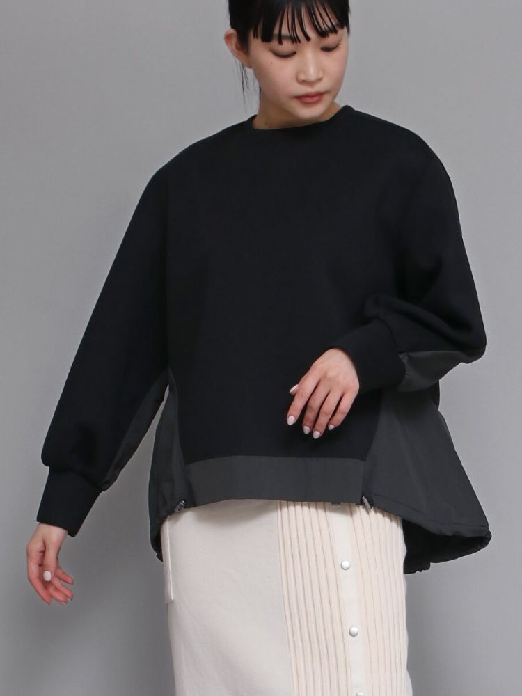 クーポン】ラシュッド LASUD 異素材ボンディングPO (offwhite