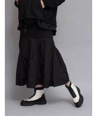 LASUD/異素材MIXマーメイドスカート(Black)/505405937