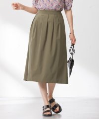 J.PRESS LADIES（LARGE SIZE）/【洗える】SOLO ECOタフタ タック スカート/505411415