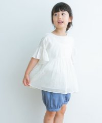 URBAN RESEARCH DOORS（Kids）/『親子リンク』コットンボイルフリルブラウス(KIDS)/505411576