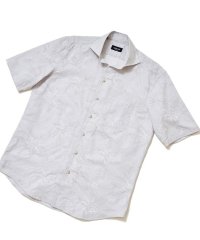 Men's Bigi/フラワーJQシャンブレーハーフスリーブシャツ/505411824