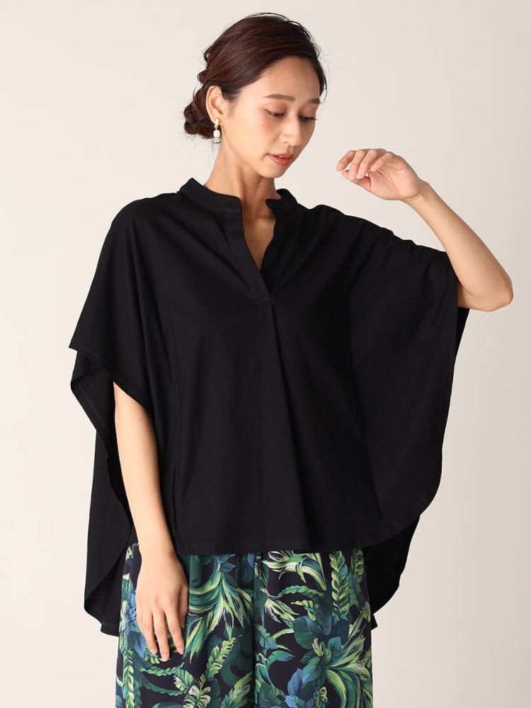 【新品未使用】 FENNEL キーネックコットンカットソー セール】フェンネル FENNEL キーネックコットンカットソー