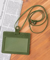 nafka/ナフカ nafka IDカードケース パスケース レディース 本革 モストロレザー 定期入れ IDカードホルダー 日本製 おしゃれ ブランド nafka NFK/505413118