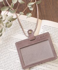 nafka/ナフカ nafka IDカードケース パスケース レディース 本革 モストロレザー 定期入れ IDカードホルダー 日本製 おしゃれ ブランド nafka NFK/505413118