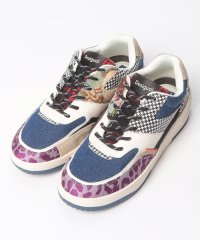 Desigual/パッチワーク レトロ チャンキースニーカー/505382286