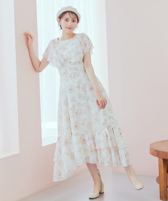 LEE/＜予約再販売開始＞別注FLARE MAXI ONEPIECE（デニム