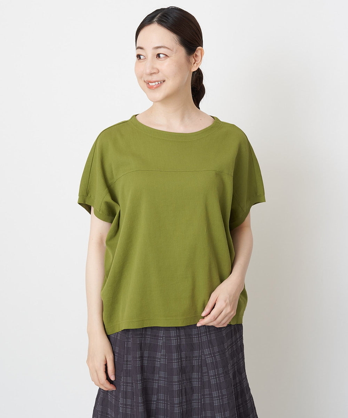 セール 50%OFF】[洗える]ビワコットンプルオーバー(505413919