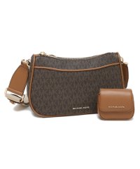 MICHAEL KORS/マイケルコース ショルダーバッグ モノグラム AIRPODSケース ブラウン レディース MICHAEL KORS 32S3GJ6C8B 252/505412574