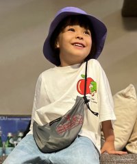 GROOVY COLORS/天竺 マムアン APPLE WIDE Tシャツ/505414418