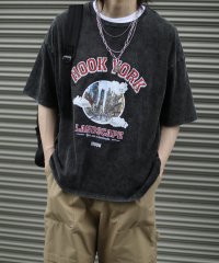 HOOK/フック HOOK HOOK ーoriginalー 古着風都市グランジプリント半袖TEE/505415538