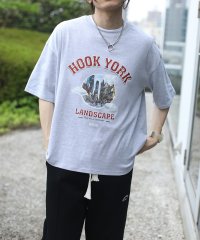 HOOK/フック HOOK HOOK ーoriginalー 古着風都市グランジプリント半袖TEE/505415538