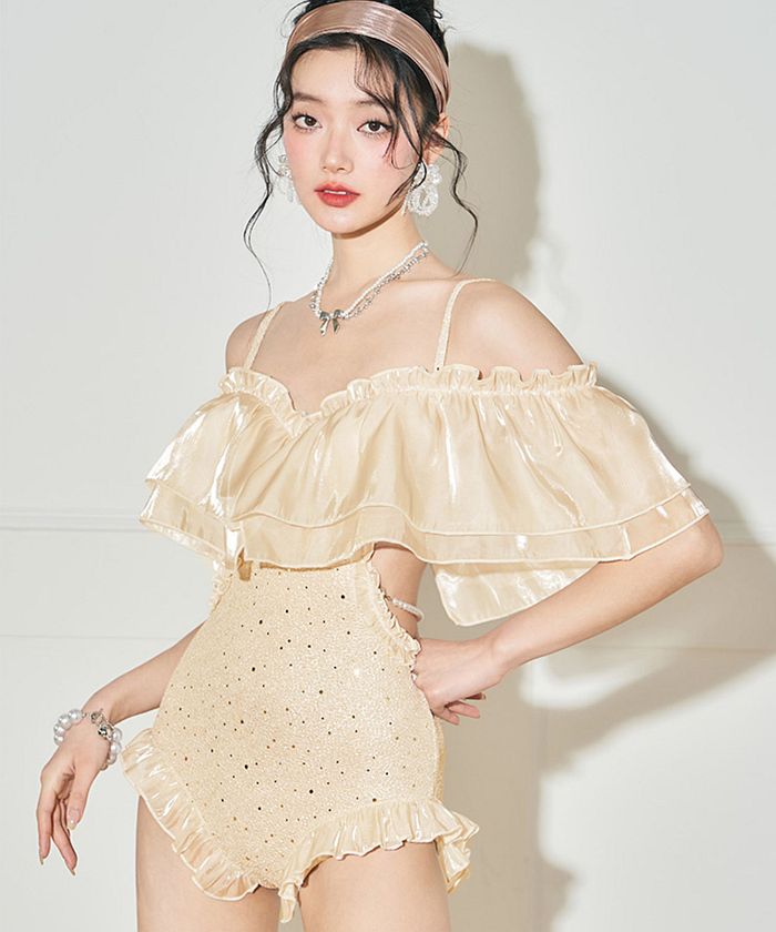 オシャレボ OSYAREVO 【ネット限定】ビッグフリル ホログラム