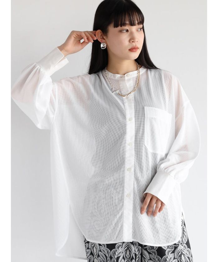 【新品未使用】YAMADAYA RADIATEメッシュシャツ