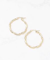 ar/mg/エーアールエムジー ar/mg 【76】【SV06033】Stainless Twist Ring Pierce 30mmーツイストリング ピアス/505416249