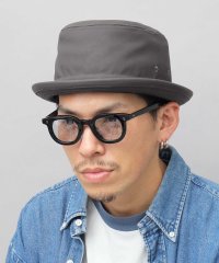 Besiquenti/フェイクレザー ポークパイハット ポークパイ 帽子 メンズ 大人 カジュアル/505416756