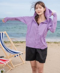 TeddyShop/テディショップ Teddyshop レディース サムホール付きジップアップラッシュガード/505417029