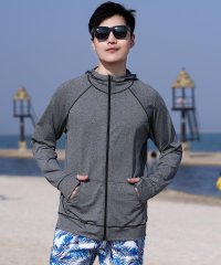 TeddyShop/テディショップ Teddyshop メンズ水着 フード付きラッシュガード【返品不可商品】/505417048