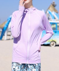 TeddyShop/テディショップ Teddyshop レディース水着 長袖フード付きラッシュガード【返品不可商品】/505417116
