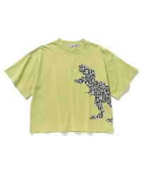 SHOO・LA・RUE(Kids) /【110－140cm/接触冷感】五分袖BIGプリントTシャツ/505417117