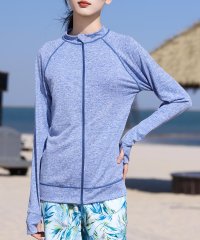 TeddyShop/テディショップ Teddyshop レディース水着 長袖フルオープンジップアップラッシュガード【返品不可商品】/505417602