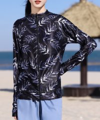 TeddyShop/テディショップ Teddyshop レディース水着 長袖フルオープンジップアップラッシュガード【返品不可商品】/505417602