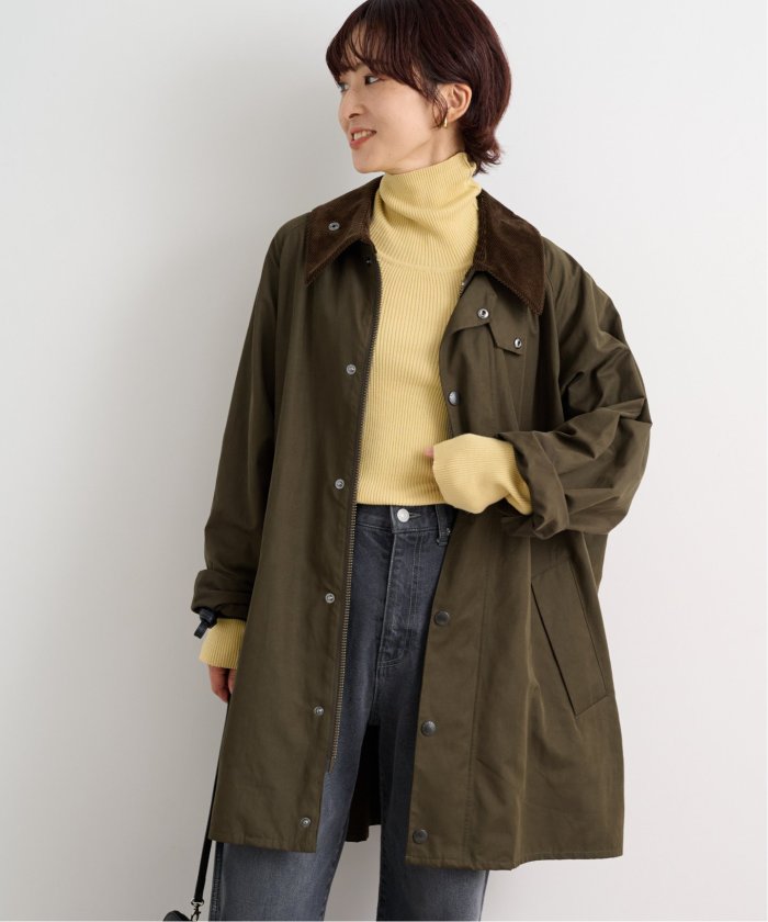 追加予約》別注【BARBOUR/バブアー】*RELUME LONG TRANSPORT:ブルゾン