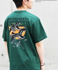 SHIPS any MEN/SHIPS any: The Saturday Evening Post プリント Tシャツ◇/505419985