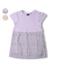 Crescent/【子供服】 crescent (クレセント) 小花柄プリーツスカート半袖ワンピース 90cm～130cm N40324/505420012