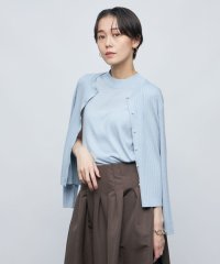 NOLLEY’S sophi/《手洗い可能》ラメワイドリブクルーネックカーディガン/505399310