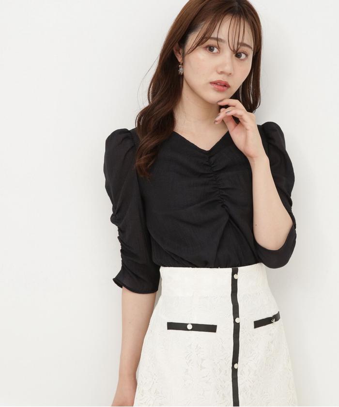 BODY DRESSING Deluxe ボディドレッシング 黒ファーショール