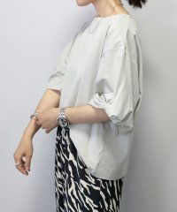 Aletta vita/アレッタ ヴィータ Aletta vita 汗染み防止加工ツイストスリーブプルオーバー/505422144
