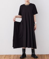 Fashion Letter/Fashion Letter ファッションレター 大きいサイズ ショルダータック Tシャツワンピース Tシャツ トップス ワンピース 変形 ビッグシルエット ロ/505424026