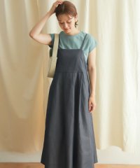 URBAN RESEARCH DOORS/『UR TECH WORKLUXE』デニムライクキャミワンピース/505424375